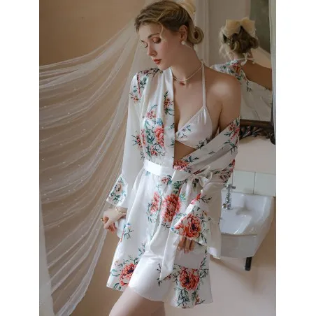 Robe de nuit HARMONIE - LFS313 - BLOOM