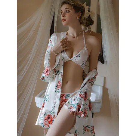 Robe de nuit HARMONIE - LFS313 - BLOOM