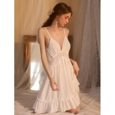 Nuisette de nuit GLAMOUR - LFS102 - BLOOM
