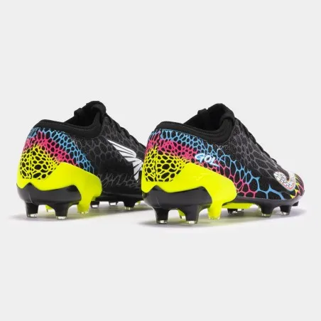 Chaussures de sport Homme GOL 2401 Noir Jaune Fluo FIRM GROUND - JOMA