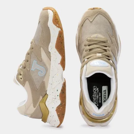 Basket Casual Femme C1400 2429 BEIGE - JOMA