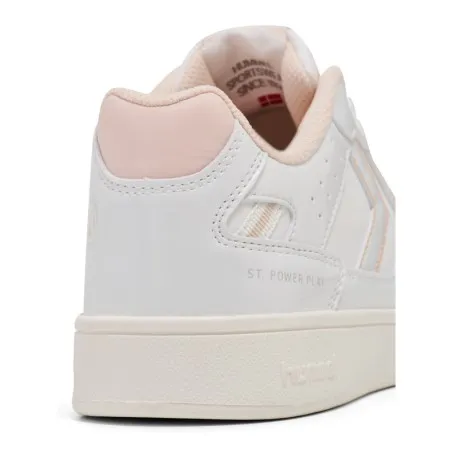 Chaussures St Power Play Wm2 - Blanc/Rose - hummel