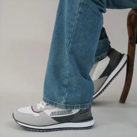 chaussures Hml Yuri Alloy  blanc/grises - hummel