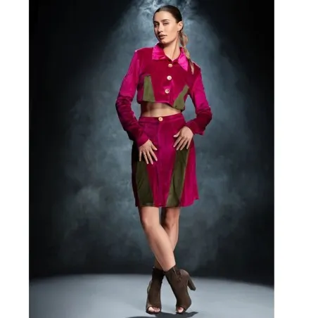 Ensembles Tresors de mimi  SET CYRA FUSHIA - Tresors de mimi