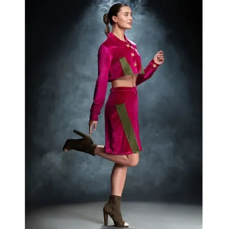 Ensembles Tresors de mimi  SET CYRA FUSHIA - Tresors de mimi