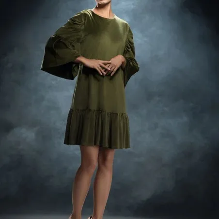 Robe Tresors de mimi  ROBE LYRA VERTE - Tresors de mimi