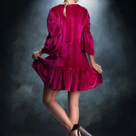 Robe Tresors de mimi  ROBE LYRA FUSHIA - Tresors de mimi