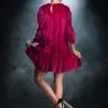 Robe Tresors de mimi  ROBE LYRA FUSHIA - Tresors de mimi