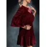 Robe Tresors de mimi  ROBE LYRA BORDEAUX - Tresors de mimi