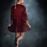 Robe Tresors de mimi  ROBE LYRA BORDEAUX - Tresors de mimi
