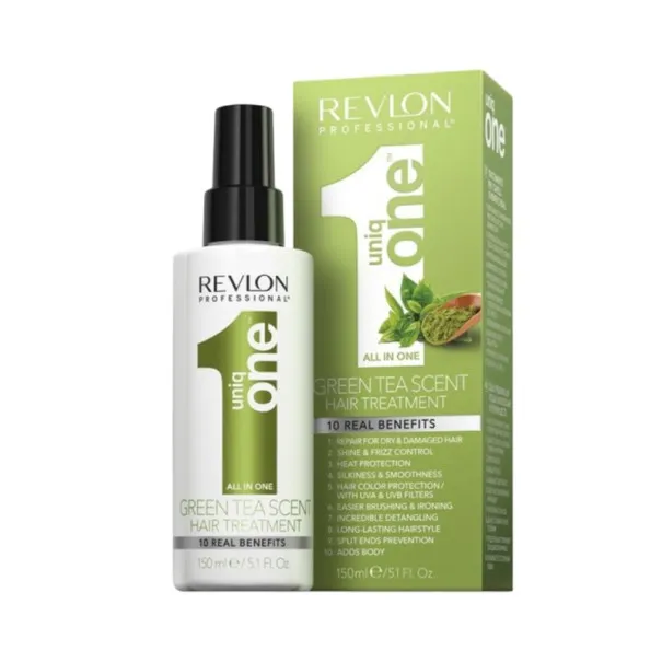 REVLON – UniqOne All In One Green Tea Hair Treatment - REVLON