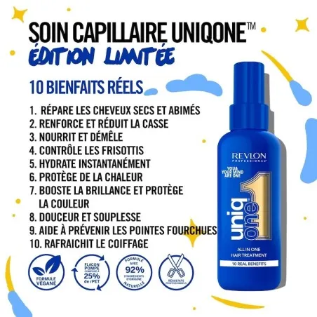 REVLON – UniqOne All In One Hair Treatment Mental Health Édition Limitée - REVLON