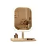 Nest – Miroir de Maquillage LED Blanc Rechargeable 3 Modes d’Éclairages - NEST