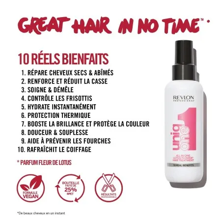 REVLON – UniqOne All In One Lotus Flower Hair Treatment - REVLON