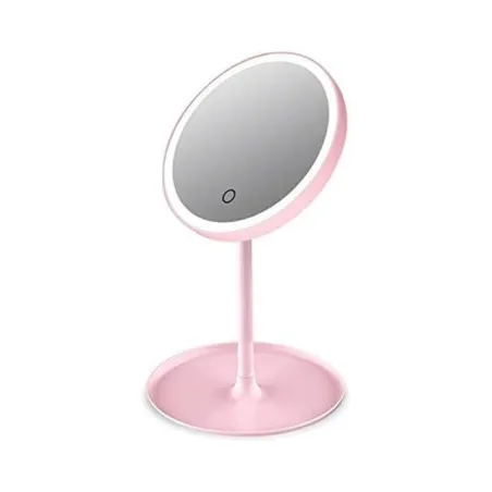 Nest – Miroir De Maquillage Tactile avec Lumière 3 Couleurs Rechargeable - NEST
