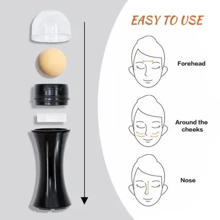 Nest – Pierre Volcanique pour Visage Lavable et Réutilisable - NEST