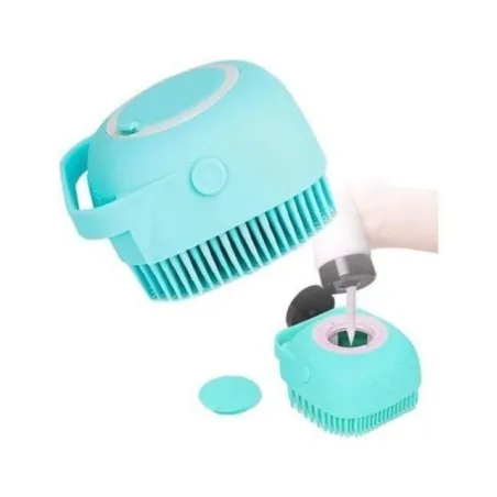 Nest – Brosse de Bain en Silicone avec Distributeur de Shampooing - NEST