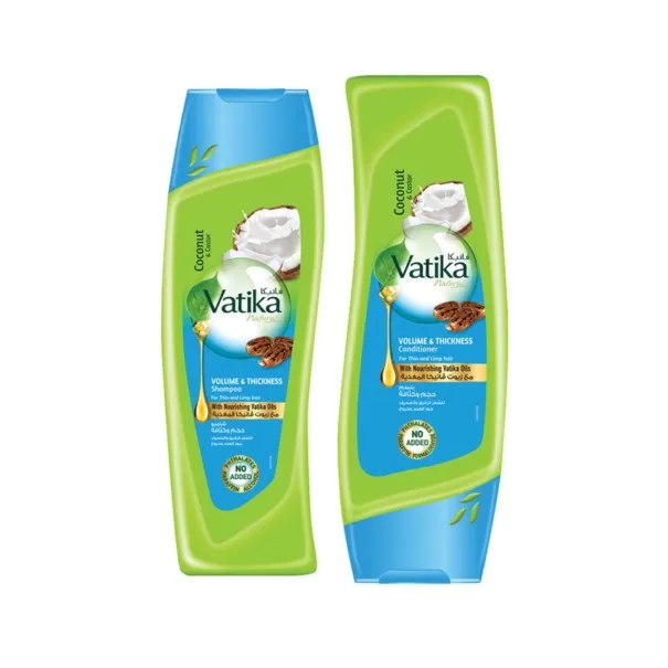 Vatika – Pack Capillaire Shampooing & Après shampooing - VATIKA