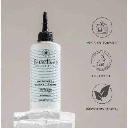 EAU LAMELLAIRE BIOTINE X COLLAGENE 200ML - ROSE BAIE