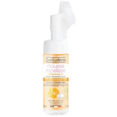 Evoluderm – Mousse Micellaire Nettoyante Vitamine C - EVOLUDERM