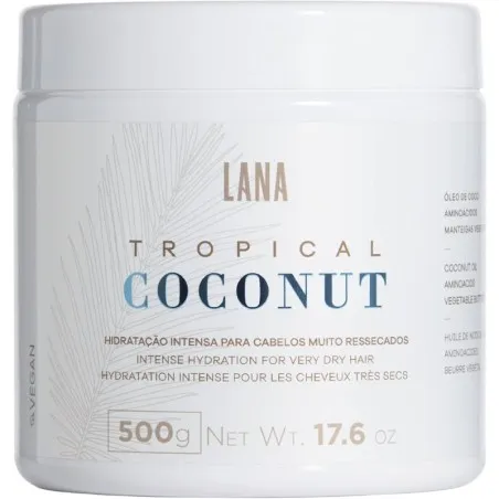 MASQUE SOIN TROPICAL COCONUT 500G - LANA BRASILES