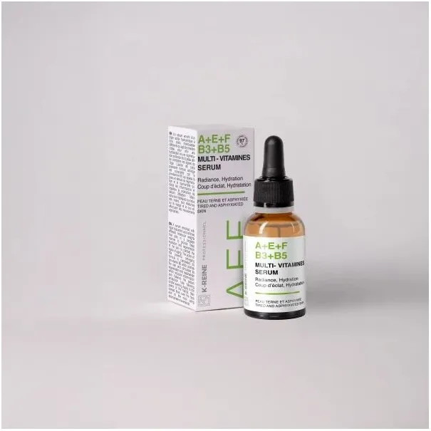 SERUM MULTI-VITAMINES AEF+B3+B5 30ML - K- REINE