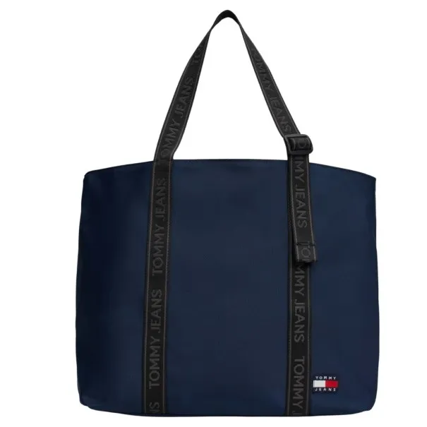 TOMMY JEANS – Sac fourre-tout essentiel avec inscription – Marine - TOMMY JEANS