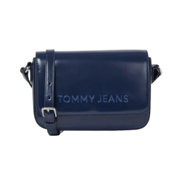 TOMMY JEANS – Sac bandoulière Essential à logo ton sur ton – Marine - TOMMY JEANS
