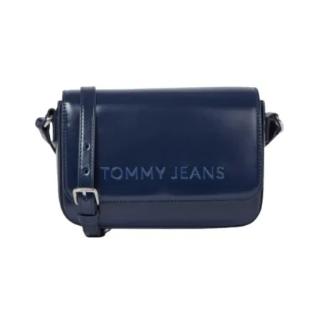 TOMMY JEANS – Sac bandoulière Essential à logo ton sur ton – Marine - TOMMY JEANS