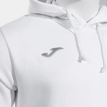 Sweat ŕ capuche unisexe University blanc JOMA - JOMA