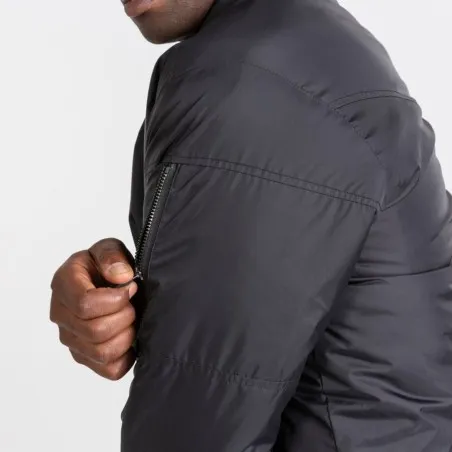 Veste Homme JOMA ANORAK BOMBER CERVINO Noir 101293.100 - JOMA