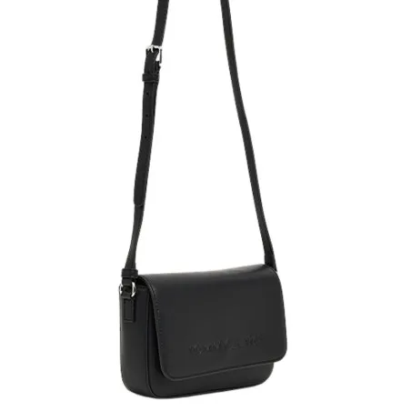 Tommy Jeans – Essential Logo Flap Crossover Bag – Noir - TOMMY JEANS