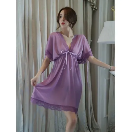 Nuisette de nuit GLAMOUR - LFW515 - BLOOM