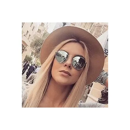 Lunettes de Soleil Femme RAY-BAN ROUND RB3447 019/30 - Ray-Ban