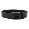 Ceinture En Cuir Homme BELTONI  CEINTURE MARRON CUIR/BLEU - BELTONI