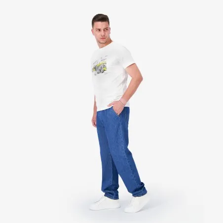 Baggy jogger homme en jeans-BAHA - KONTAKT