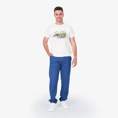 Baggy jogger homme en jeans-BAHA - KONTAKT