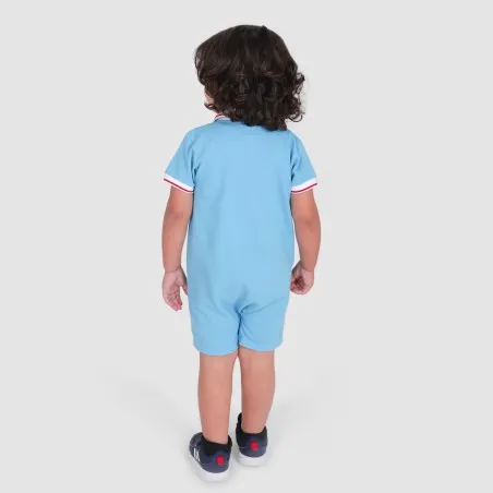 Barboteuse Polo bébé manches courtes - KONTAKT