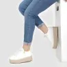 Baskets espadrilles femme en jeans - KONTAKT