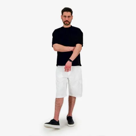Bermuda baggy cargo unisexe- BADER 2.0 - KONTAKT