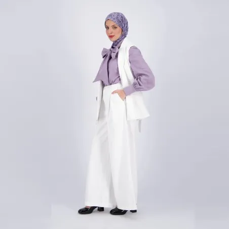 Blazer croisé femme sans manches-SAHAR - KONTAKT
