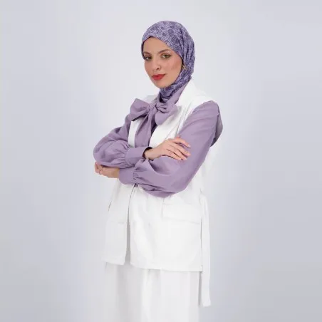 Blazer croisé femme sans manches-SAHAR - KONTAKT