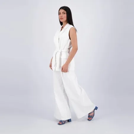 Blazer croisé femme sans manches-SAHAR - KONTAKT