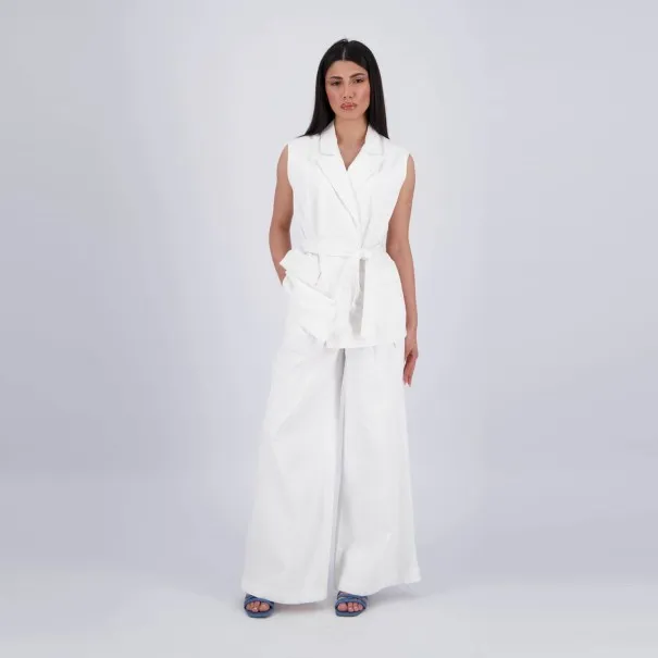 Blazer croisé femme sans manches-SAHAR - KONTAKT