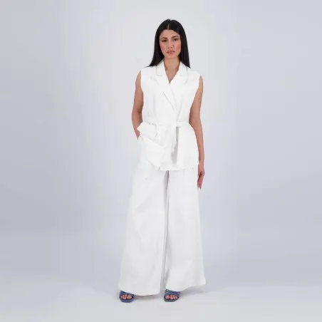 Blazer croisé femme sans manches-SAHAR - KONTAKT