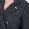 Blazer crop femme en tweed - KONTAKT