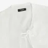 Blouse femme manches bouffantes avec noeuds sur le devant-TASNIM - KONTAKT