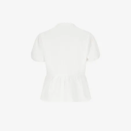Blouse femme manches bouffantes avec noeuds sur le devant-TASNIM - KONTAKT