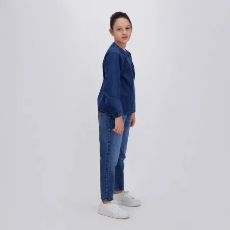 Blouse fille en jeans - KONTAKT