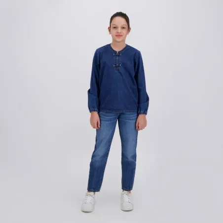 Blouse fille en jeans - KONTAKT
